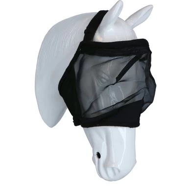 EQUITHÈME Vliegenmasker Polaire Zwart Pony 1 EQUITHÈME Vliegenmasker Polaire Zwart Pony