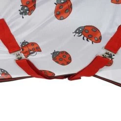 HKM Vliegendeken Ladybug Wit/Rood -Paardensport kortingswinkel agradi 44801593 3.2d515c
