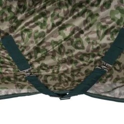HKM Vliegendeken Survival Camouflage Groen -Paardensport kortingswinkel agradi 44802731 3.933d82