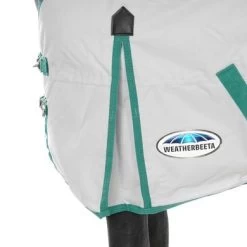 Weatherbeeta Regendeken Standard Neck Lite Plus 900d Light Grey/Bottle Green -Paardensport kortingswinkel agradi 44803717 4.e7359a