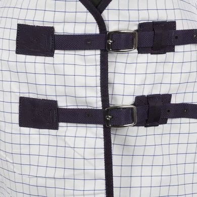 Weatherbeeta Deken Kool Coat Airstream With Hidden Surcingle III Combo Neck Wit/Navy 3 Weatherbeeta Deken Kool Coat Airstream With Hidden Surcingle III Combo Neck Wit/Navy - Afbeelding 3