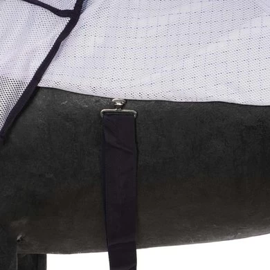 Weatherbeeta Deken Kool Coat Airstream With Hidden Surcingle III Combo Neck Wit/Navy 6 Weatherbeeta Deken Kool Coat Airstream With Hidden Surcingle III Combo Neck Wit/Navy - Afbeelding 6