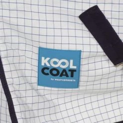 Weatherbeeta Deken Kool Coat Classic With Surcingles III Combo Neck Wit/Navy -Paardensport kortingswinkel agradi 44804024 4.997568