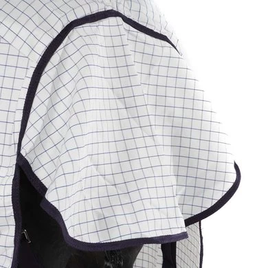 Weatherbeeta Deken Kool Coat Classic With Surcingles III Standard Neck Wit/Navy 8 Weatherbeeta Deken Kool Coat Classic With Surcingles III Standard Neck Wit/Navy - Afbeelding 8