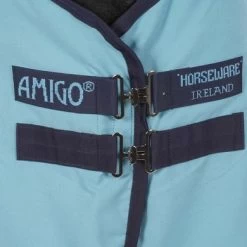 Amigo Staldeken Poly Met Kruissingels DelphiniumBlue/Navy -Paardensport kortingswinkel agradi 44811095 1.58f3e3