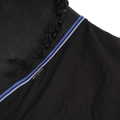EQUITHÈME Zomerdeken Brillante Zwart/Blauw 4 EQUITHÈME Zomerdeken Brillante Zwart/Blauw - Afbeelding 4