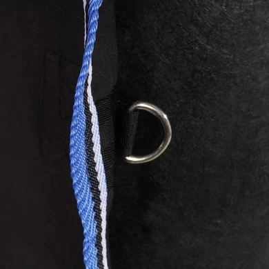 EQUITHÈME Zomerdeken Brillante Zwart/Blauw 8 EQUITHÈME Zomerdeken Brillante Zwart/Blauw - Afbeelding 8