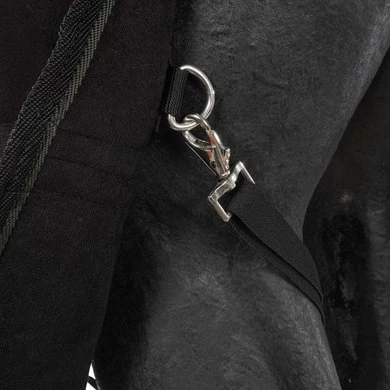 Harry's Horse Fleecedeken Met Oprolbare Hals Zwart 9 Harry's Horse Fleecedeken Met Oprolbare Hals Zwart - Afbeelding 9