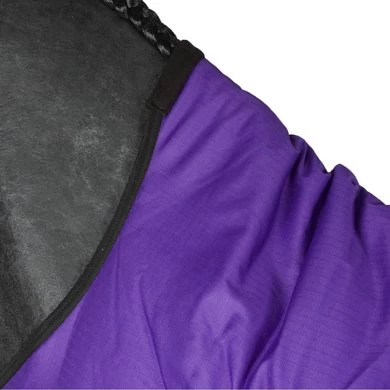 HKM High Neck Deken Pittsburgh 600D 300g Wattenvulling Paars/Zwart 4 HKM High Neck Deken Pittsburgh 600D 300g Wattenvulling Paars/Zwart - Afbeelding 4