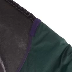 HKM High Neck Deken Charlotte 1200D Dun Gevoerd Groen -Paardensport kortingswinkel agradi 44871141 3.5b1313