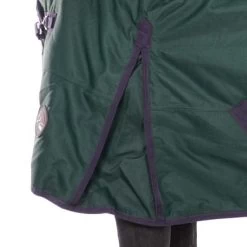 HKM High Neck Deken Charlotte 1200D Dun Gevoerd Groen -Paardensport kortingswinkel agradi 44871141 4.312582