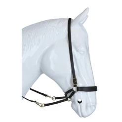 F.R.A. Bitloos Hoofdstel Janosch Bruin/Brass Metal -Paardensport kortingswinkel agradi 44874768 4.66df35