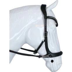 F.R.A. Bitloos Hoofdstel Rebecca Side Pull Softleder Teugels Zwart -Paardensport kortingswinkel agradi 44875064 4.41bc8e