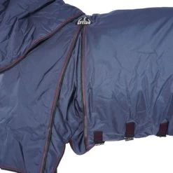 Rambo Optimo Turnout 0g Navy/Burgundy/Teal -Paardensport kortingswinkel agradi 44879719 6.76977e