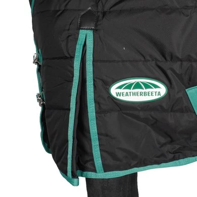Weatherbeeta Staldeken Green-Tec Stable Medium/Lite 150D 150g Zwart/Bottle Green 6 Weatherbeeta Staldeken Green-Tec Stable Medium/Lite 150D 150g Zwart/Bottle Green - Afbeelding 6