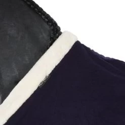 EQUITHÈME Wollen Deken Teddy Navy -Paardensport kortingswinkel agradi 44882696 3.de964a