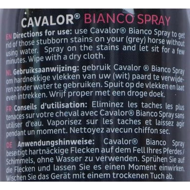 Cavalor Bianco Spray 200ml 3 Cavalor Bianco Spray 200ml - Afbeelding 3
