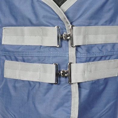 EQUITHÈME Regendeken Tyrex 600D Gerecycled 0g Blauw 3 EQUITHÈME Regendeken Tyrex 600D Gerecycled 0g Blauw - Afbeelding 3