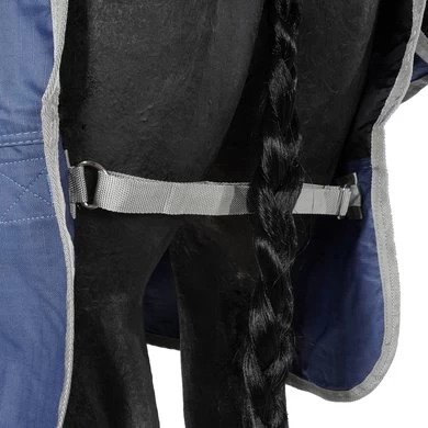 EQUITHÈME Regendeken Tyrex 600D Gerecycled 0g Blauw 7 EQUITHÈME Regendeken Tyrex 600D Gerecycled 0g Blauw - Afbeelding 7