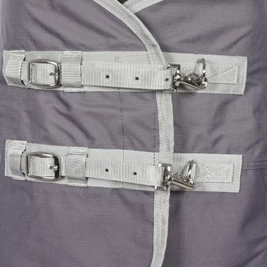 EQUITHÈME Regendeken Tyrex 1200D Gerecycled 0g Taupe 3 EQUITHÈME Regendeken Tyrex 1200D Gerecycled 0g Taupe - Afbeelding 3