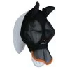 Shires Vliegenmasker Stretch Met Neus Jet Zwart