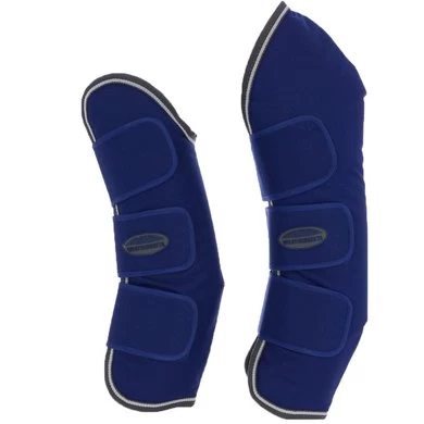 Weatherbeeta Transportbeschermers Wide Tab Long 1200D Donkerblauw/Grijs/Wit 1 Weatherbeeta Transportbeschermers Wide Tab Long 1200D Donkerblauw/Grijs/Wit