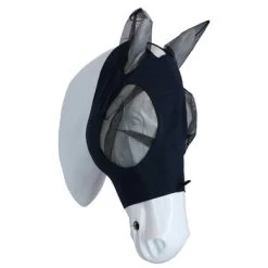 Weatherbeeta Vliegenmasker Deluxe Stretch Bug Met Oren Navy/Zwart