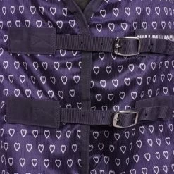 Waldhausen Vliegendeken Lucky Heart Nightblue -Paardensport kortingswinkel agradi 44954851 1.9a4a04