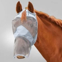 Waldhausen Vliegenmasker Premium Zonder Oren Silver Grey -Paardensport kortingswinkel agradi 44978548 4.3ada9e
