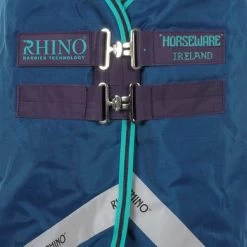 Rhino Original Turnout Lite Navy/Aqua -Paardensport kortingswinkel agradi 44998561 1.7cafa1