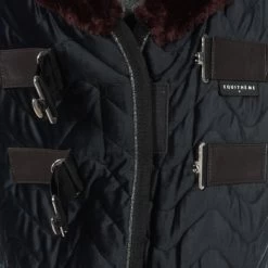 EQUITHÈME Staldeken Velvet Teddy Zwart -Paardensport kortingswinkel agradi 45006876 2.f53ce4