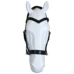 F.R.A Hoofdstel Glory Side-Pull Leder Met Kralen Zwart -Paardensport kortingswinkel agradi 45048633 3.90e14d