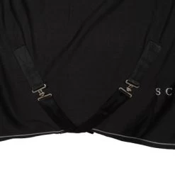 Schockemöhle Zweetdeken Premium Comfy Fleece Cool Black 145/195 -Paardensport kortingswinkel agradi 45060976 4.68228c