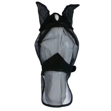 EQUITHÈME Vliegenmasker Anti-UV Confort Zwart 2 EQUITHÈME Vliegenmasker Anti-UV Confort Zwart - Afbeelding 2