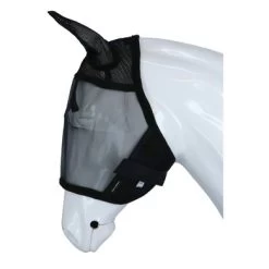 EQUITHÈME Vliegenmasker Anti-UV Ear Mesh Zwart Full -Paardensport kortingswinkel agradi 45069093 3.aa6d17
