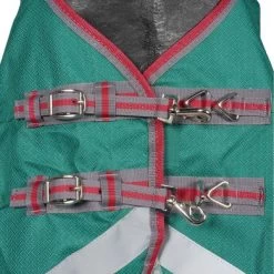Weatherbeeta Regendeken Comfitec Plus Dynamic II Combo Neck Lite Groen/Grijs/Rood -Paardensport kortingswinkel agradi 45075397 2.a1674f