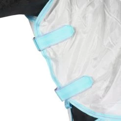 Weatherbeeta Comfitec Essential Mesh II Combo Neck Wit/Lichtblauw/Paars -Paardensport kortingswinkel agradi 45075876 3.e061ef