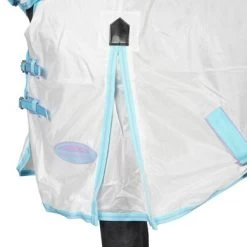 Weatherbeeta Comfitec Essential Mesh II Combo Neck Wit/Lichtblauw/Paars -Paardensport kortingswinkel agradi 45075876 5.ca53bb