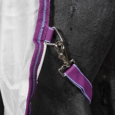 Weatherbeeta Comfitec Airflow II Combo Neck Wit/Lichtblauw/Paars 10 Weatherbeeta Comfitec Airflow II Combo Neck Wit/Lichtblauw/Paars - Afbeelding 10