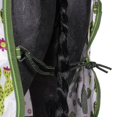 Weatherbeeta Vliegendeken Saxon Mesh Combo Neck Cactus Print 105/155 10 Weatherbeeta Vliegendeken Saxon Mesh Combo Neck Cactus Print 105/155 - Afbeelding 10