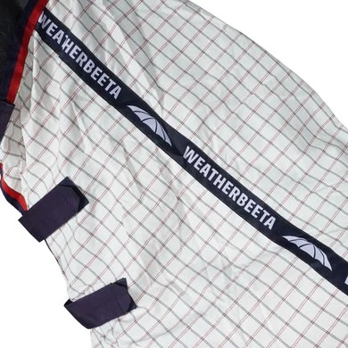 Weatherbeeta Zomerdeken Lite III Combo Neck Wit/Navy/Rood 6 Weatherbeeta Zomerdeken Lite III Combo Neck Wit/Navy/Rood - Afbeelding 6