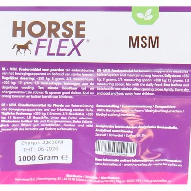 Horseflex MSM Navul 2 Horseflex MSM Navul - Afbeelding 2
