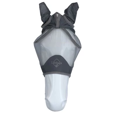 LeMieux Vliegenmasker ArmourShield Pro Half Grijs 2 LeMieux Vliegenmasker ArmourShield Pro Half Grijs - Afbeelding 2