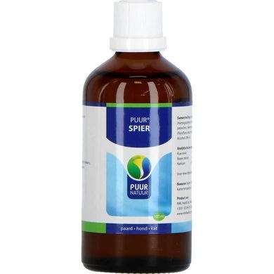 Puur Natuur Spier / Myo Paard/Pony/Hond/Kat 100ml 2 Puur Natuur Spier / Myo Paard/Pony/Hond/Kat 100ml - Afbeelding 2