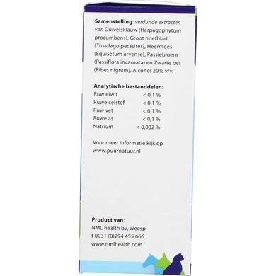 Puur Natuur Spier / Myo Paard/Pony/Hond/Kat 100ml 4 Puur Natuur Spier / Myo Paard/Pony/Hond/Kat 100ml - Afbeelding 4