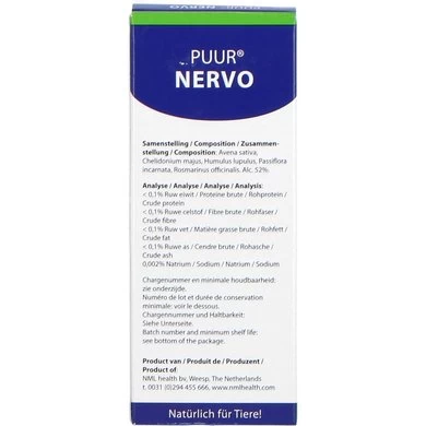 Puur Natuur Nervo / Nervositeit Hond/Kat/Paard 50ml 5 Puur Natuur Nervo / Nervositeit Hond/Kat/Paard 50ml - Afbeelding 5