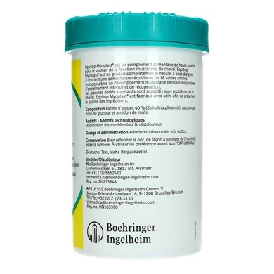 Boehringer Ingelheim Equitop Myoplast Paard 1,5kg 2 Boehringer Ingelheim Equitop Myoplast Paard 1,5kg - Afbeelding 2