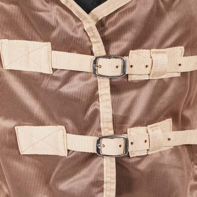 Premiere Vliegendeken Polyester Mesh Taupe 2 Premiere Vliegendeken Polyester Mesh Taupe - Afbeelding 2