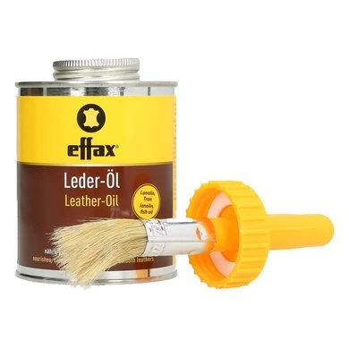 Effax Leerolie Met Kwast 475ml 1 Effax Leerolie Met Kwast 475ml