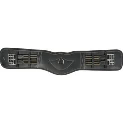 Horka Dressuursingel Leer Zwart/zilver